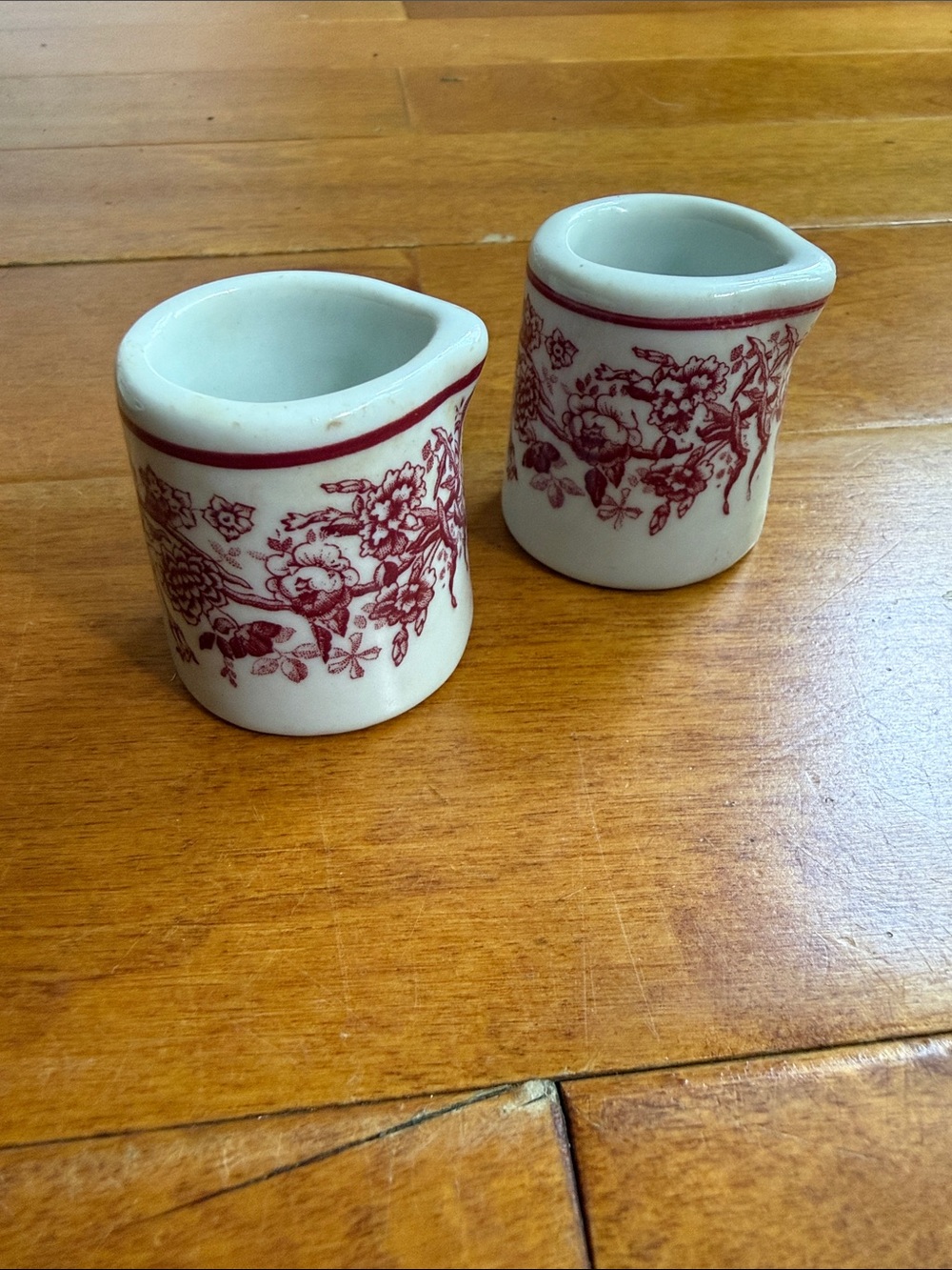 Lot of Two Antique Shenango China Creamers